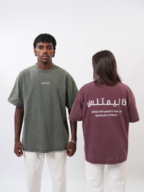 ذا ليمتلس WASHED TEE - Image 3