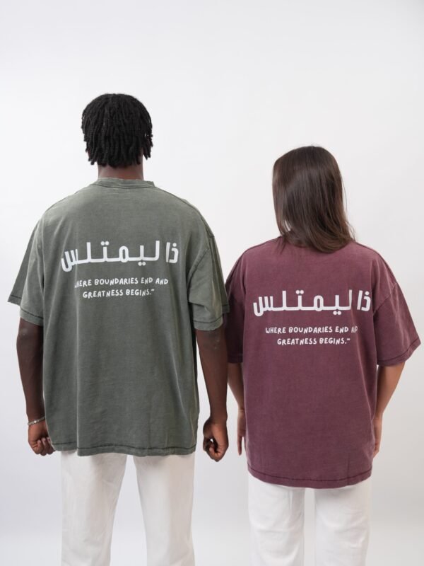 ذا ليمتلس WASHED TEE - Image 2